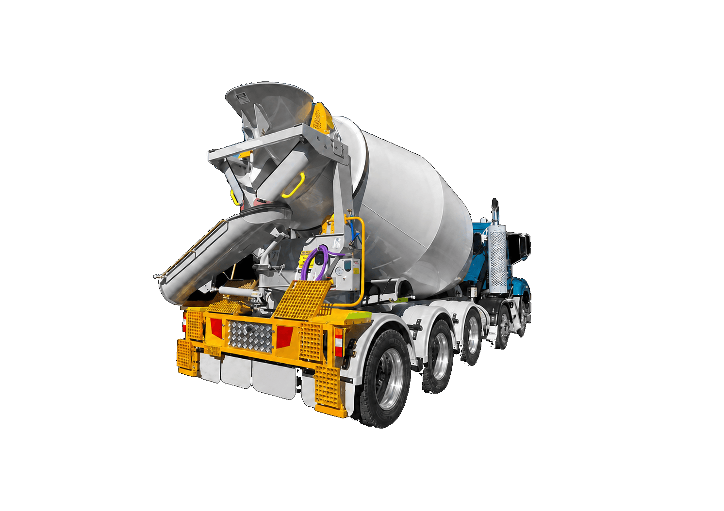 Concrete mixer truck